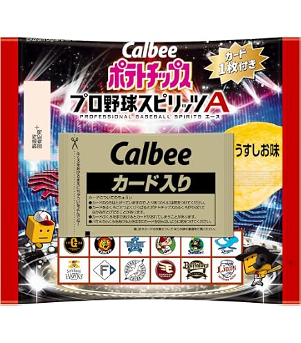 Amazon.co.jp: カルビー 2026 プロ野球チップス 第1弾 22g×6個 : 食品